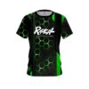 Radical Green Steel Comb CoolWick Bowling Jersey