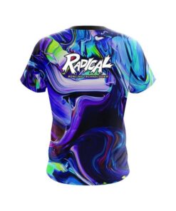 Alternative view of Radical Holographic Blob CoolWick Bowling Jersey