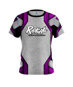 Radical Iron Purple CoolWick Bowling Jersey