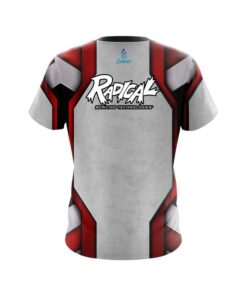 Alternative view of Radical Iron Red CoolWick Bowling Jersey