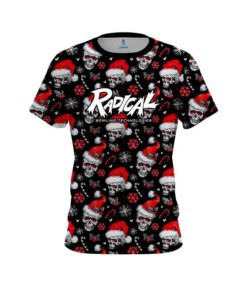 Radical Jolly Sugar Skull CoolWick Bowling Jersey