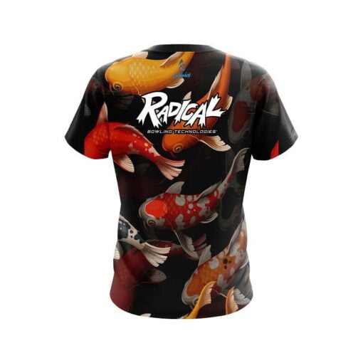 Radical Koi Pond CoolWick Bowling Jersey - Image 2