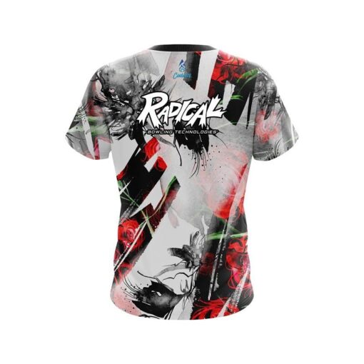 Radical Life Rose CoolWick Bowling Jersey - Image 2