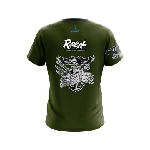 Radical Military Honor CoolWick Bowling Jersey - Image 2