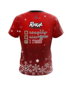 Alternative view of Radical Naughty Or Nice CoolWick Bowling Jersey