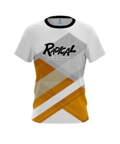 Radical Racing Orange CoolWick Bowling Jersey
