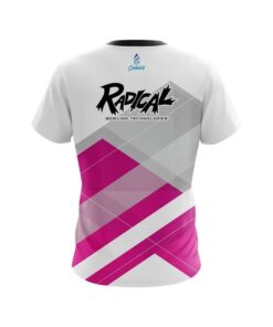 Alternative view of Radical Racing Pink CoolWick Bowling Jersey