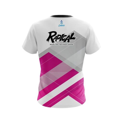 Radical Racing Pink CoolWick Bowling Jersey - Image 2