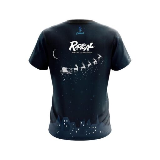 Radical Santa Express CoolWick Bowling Jersey - Image 2