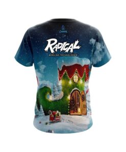 Alternative view of Radical Santas Workshop CoolWick Bowling Jersey