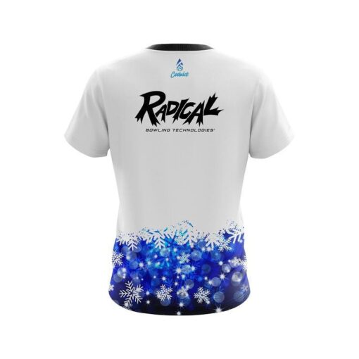Radical Snowflake Season CoolWick Bowling Jersey - Image 2