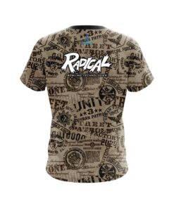 Alternative view of Radical Urban Military Grunge CoolWick Bowling Jersey