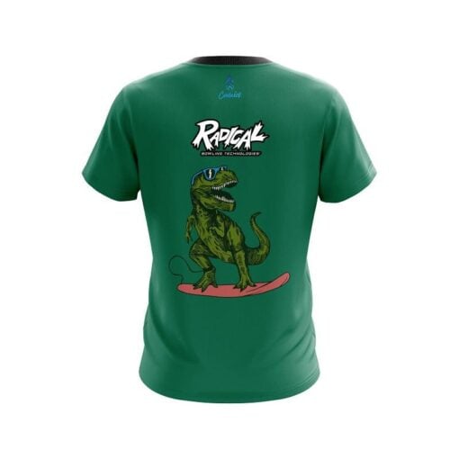 Radical Wild Rex Surf CoolWick Bowling Jersey - Image 2