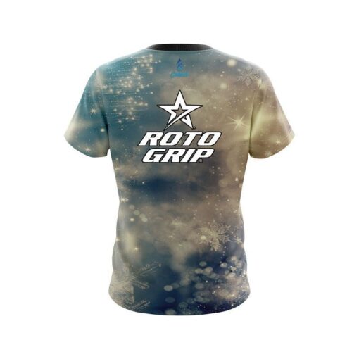 Roto Grip Blurred Snowflakes CoolWick Bowling Jersey - Image 2