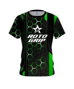 Roto Grip Green Steel Comb CoolWick Bowling Jersey