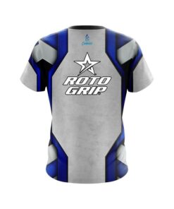 Alternative view of Roto Grip Iron Blue CoolWick Bowling Jersey