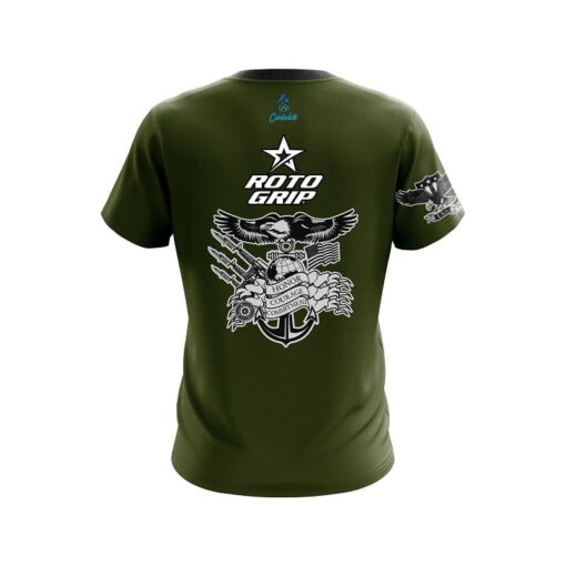 Roto Grip Military Honor CoolWick Bowling Jersey - Image 2