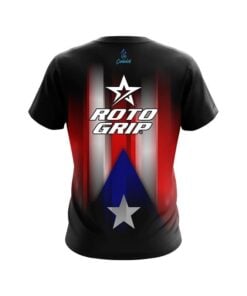 Alternative view of Roto Grip Puerto Rico Flag CoolWick Bowling Jersey