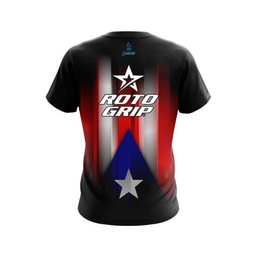 Roto Grip Puerto Rico Flag CoolWick Bowling Jersey - Image 2