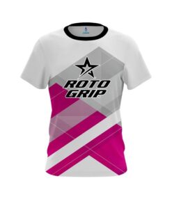 Roto Grip Racing Pink CoolWick Bowling Jersey