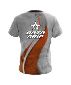 Alternative view of Roto Grip Rough Edges Orange CoolWick Bowling Jersey