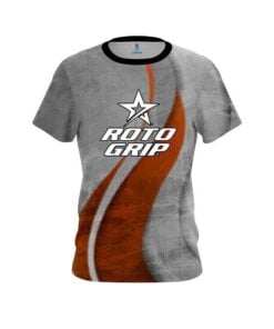 Roto Grip Rough Edges Orange CoolWick Bowling Jersey