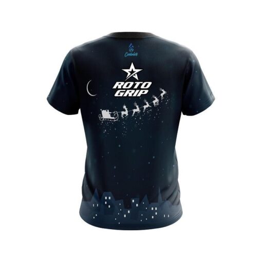 Roto Grip Santa Express CoolWick Bowling Jersey - Image 2