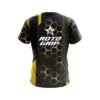 Roto Grip Yellow Steel Comb CoolWick Bowling Jersey - Image 2