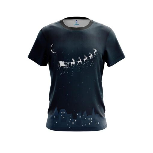 Plain Santa Express CoolWick Bowling Jersey