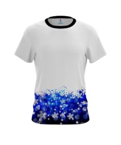 Plain Snowflake Season CoolWick Bowling Jersey