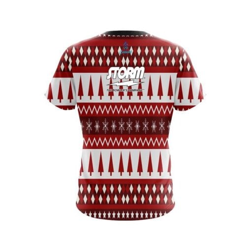 Storm Christmas Spirit CoolWick Bowling Jersey - Image 2