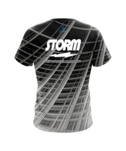 Alternative view of Storm Chrome Wavy Dimension CoolWick Bowling Jersey