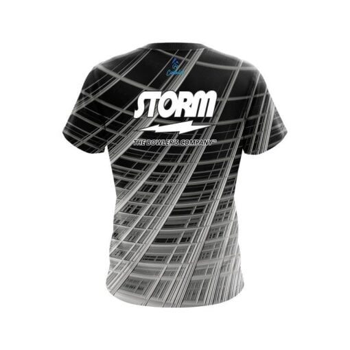 Storm Chrome Wavy Dimension CoolWick Bowling Jersey - Image 2