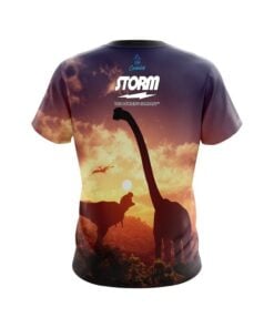 Alternative view of Storm Dinosaur Forest Escape CoolWick Bowling Jersey