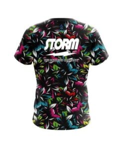 Alternative view of Storm Flower Bloom CoolWick Bowling Jersey