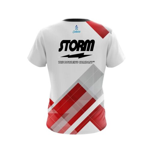 Storm Flyer Red CoolWick Bowling Jersey - Image 2