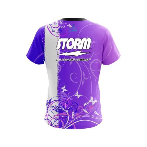 Storm Garden Bloom CoolWick Bowling Jersey - Image 2