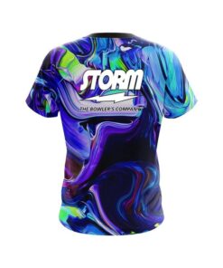 Alternative view of Storm Holographic Blob CoolWick Bowling Jersey