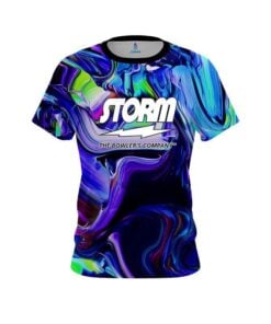 Storm Holographic Blob CoolWick Bowling Jersey