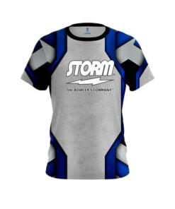 Storm Iron Blue CoolWick Bowling Jersey