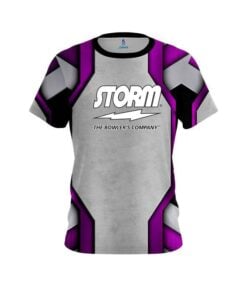 Storm Iron Purple CoolWick Bowling Jersey