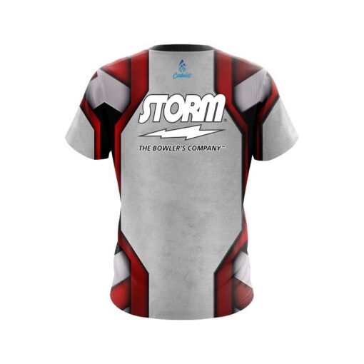 Storm Iron Red CoolWick Bowling Jersey - Image 2