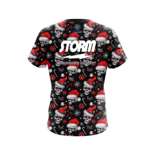 Storm Jolly Sugar Skull CoolWick Bowling Jersey - Image 2