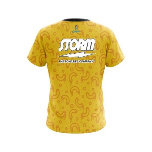 Storm Mac And Cheese CoolWick Bowling Jersey - Image 2