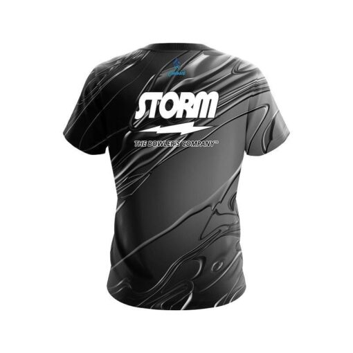 Storm Melting Silver CoolWick Bowling Jersey - Image 2