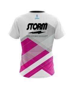 Alternative view of Storm Racing Pink CoolWick Bowling Jersey