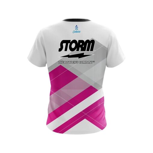 Storm Racing Pink CoolWick Bowling Jersey - Image 2