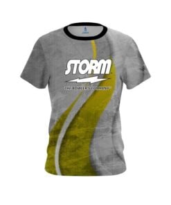 Storm Rough Edges Yellow CoolWick Bowling Jersey
