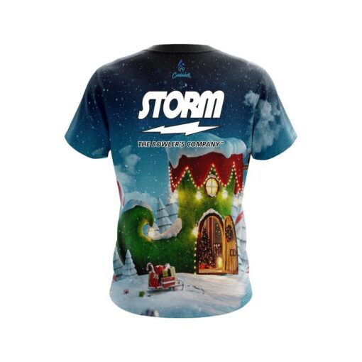 Storm Santas Workshop CoolWick Bowling Jersey - Image 2
