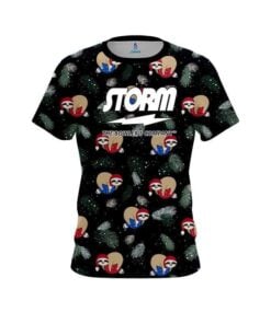 Storm Sloths Christmas Time CoolWick Bowling Jersey